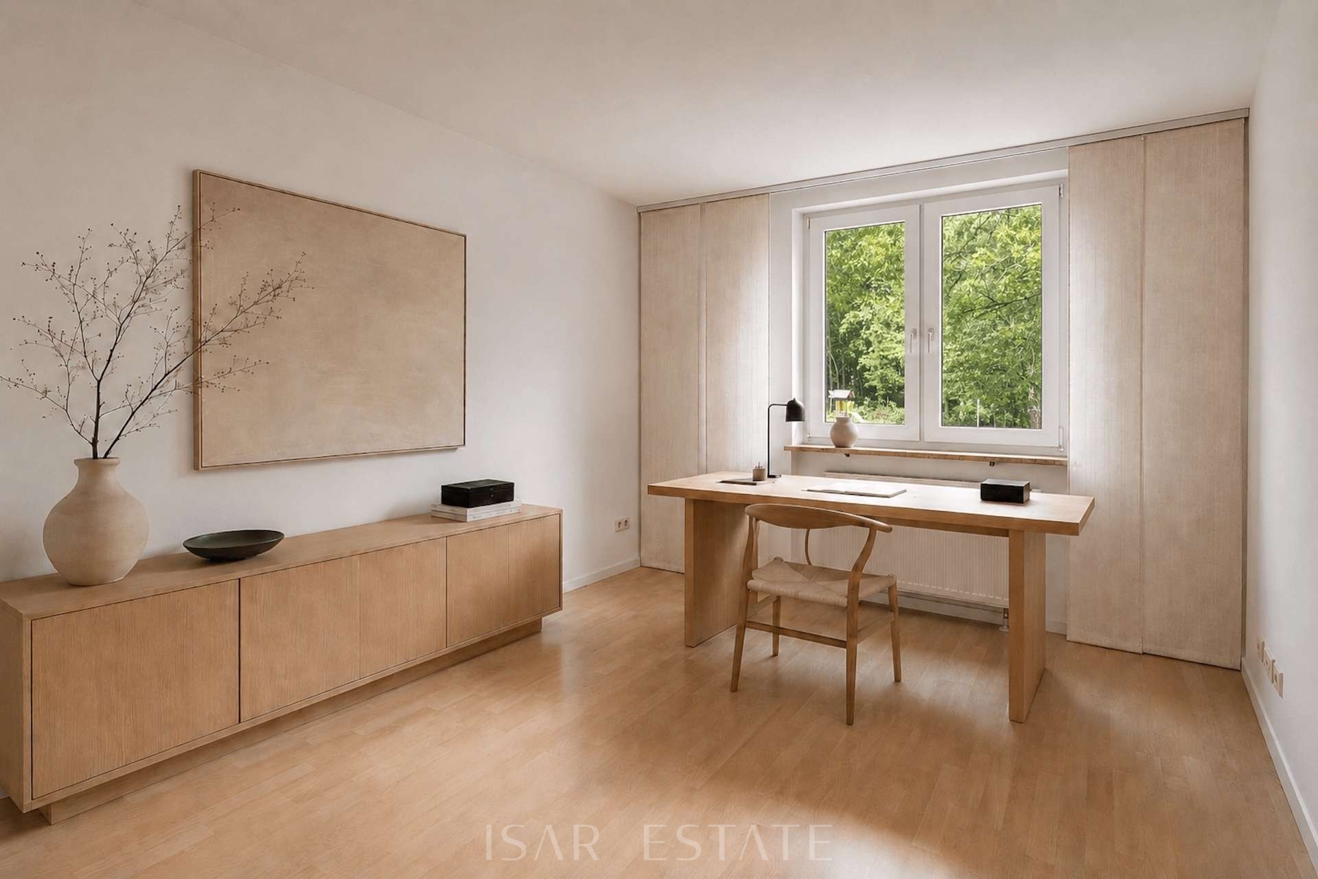 Arbeitszimmer KI Visualisiert